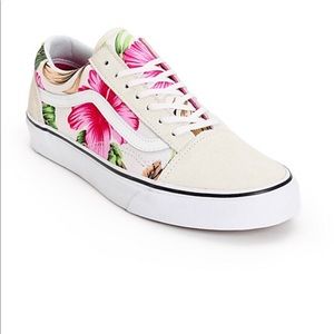 Floral vans